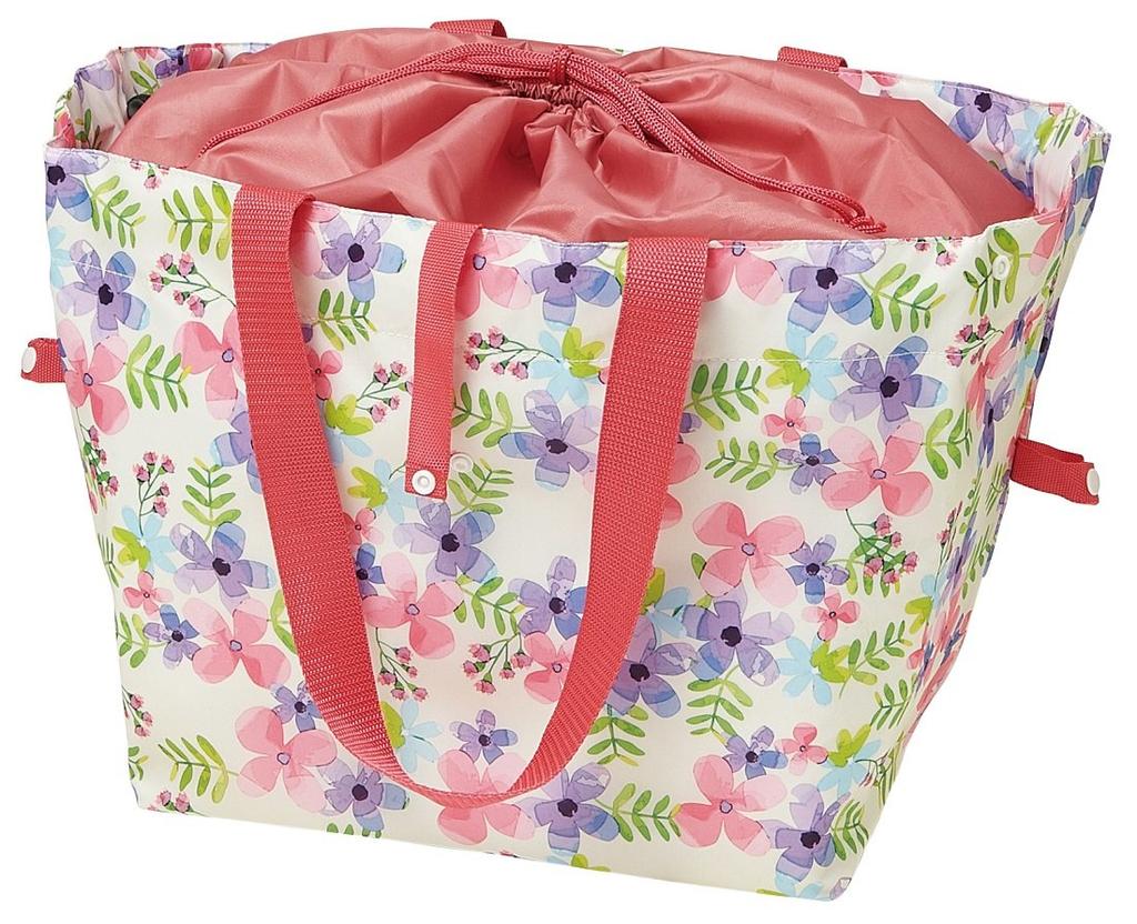 Сумка-холодильник для покупок Skater с цветочным красным узором, (KBRC1)