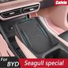 Auto Center Console Wireless Charging Mat Washable Anti Skid Pad Anti Slip Mat Silicone for Byd Seagull Accessories Durable