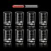 Набор винных бокалов из закаленного стекла: Бокалы для белого вина, Два бокала, Старомодные высококлассные бокалы для крепких напитков и пива