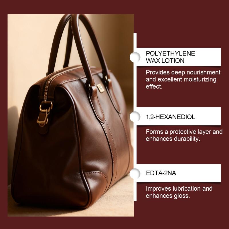 Premium Leather Bag Care Oil Deep Cleaning and Nourishing Leather Polishing Oil for Office or Travel