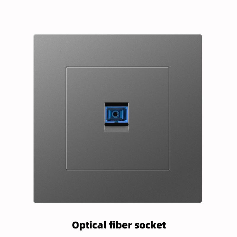 Британский стандарт Серая панель 86 Розетка 13A с быстрой зарядкой USB-C для Гонконга и Макао