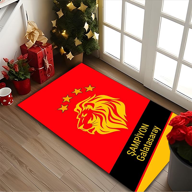 1 шт. Офисный ковер, Коврик под стул Galatasaray SK, Печатный ковер для гостиной, Домашний напольный коврик под стул