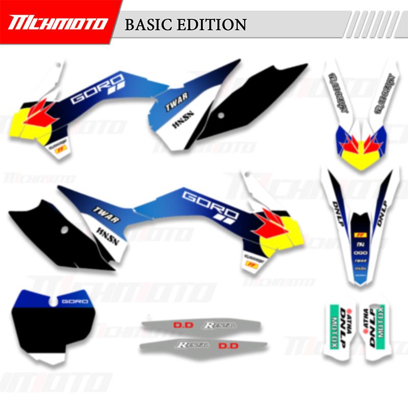 MCHMFG Для KTM SX SXF XC XCF 2013 2014 2015 EXC XCW 2014 2015 2016 Мотоциклетные Графические Наклейки Наборы Номер Имя