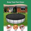 Водонепроницаемая пылезащитная крышка для круглого бассейна-ванны 4 фута из Оксфордской ткани, Защитная сетка от листьев для бассейна, для обслуживания спа