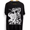 Kimetsu No Yaiba New T-shirt Demon Killer Men's Cotton T-shirt Summer New Men's and Women's Streetwear