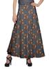 Moomaya Printed Maxi Skirt For Women Long Skirt For Girls Casual Wear