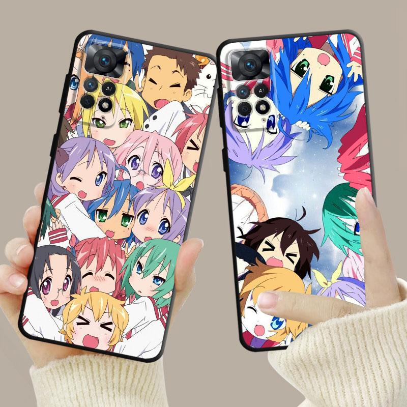 Чехол с забавным рисунком Lucky Star для Xiaomi Redmi Note 12 11t 11s 11 10 8 Pro 9 9s 9t 8t для Mi 10 8 9a 9c 10c 12c K40