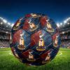 Футбольный мяч Bradford City AFC, размер 5. Износостойкий мяч из ПУ для матчевых тренировок и ежедневной практики. Подарок на день рождения для любителей футбола