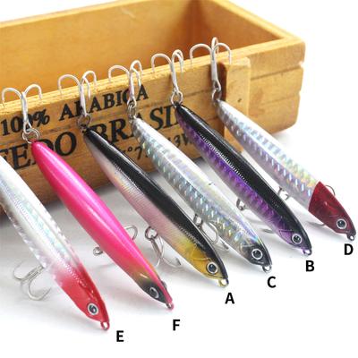 Дальний заброс Тонущий карандаш Ложная приманка Жесткая приманка 10G/14G/18G/24G Road Runner Приманка Warp Bass Мандариновый окунь