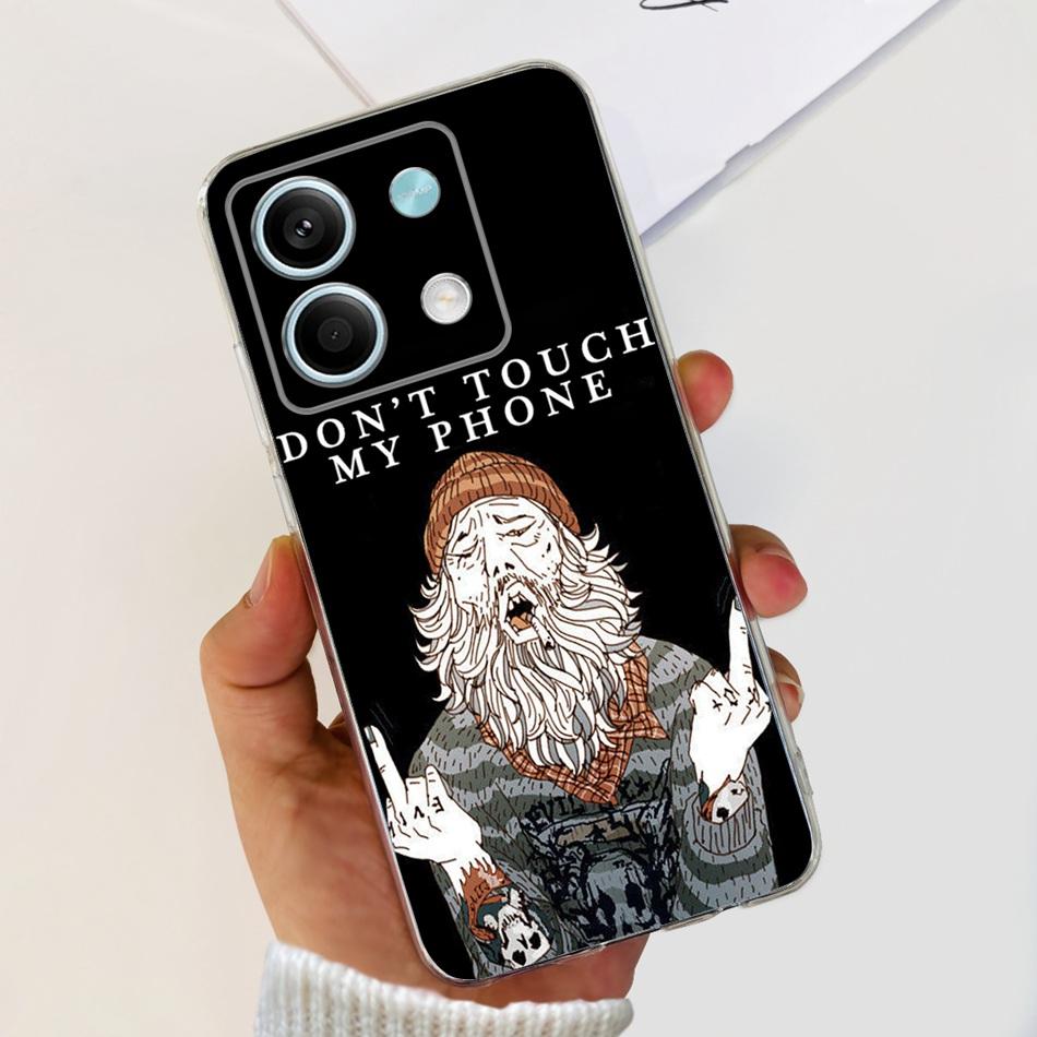 For Xiaomi Redmi Note 13 4G Case Redmi Note 13 Pro 4G Global Cute Soft Silicone TPU Slim Cover For Redmi Note13 13Pro 4G