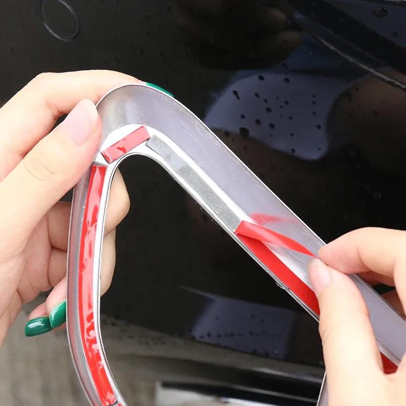 Накладка на модифицированную выхлопную трубу для Volvo V90 S90 S60 V60, рамка для выхлопных труб, автомобильные аксессуары