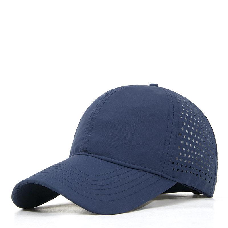 High-end Quick-Drying Custom Logo Embroidery Baseball Cap 6-Panel Unisex Adjustable Golf Outdoor Sports Summer Work Cap