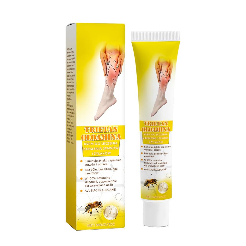 Крем от артрита и варикозного расширения вен, обогащенный мощными растительными экстрактами