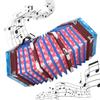 Concertina Accordion Portable Professional for Adults Musical Instrument Supplies