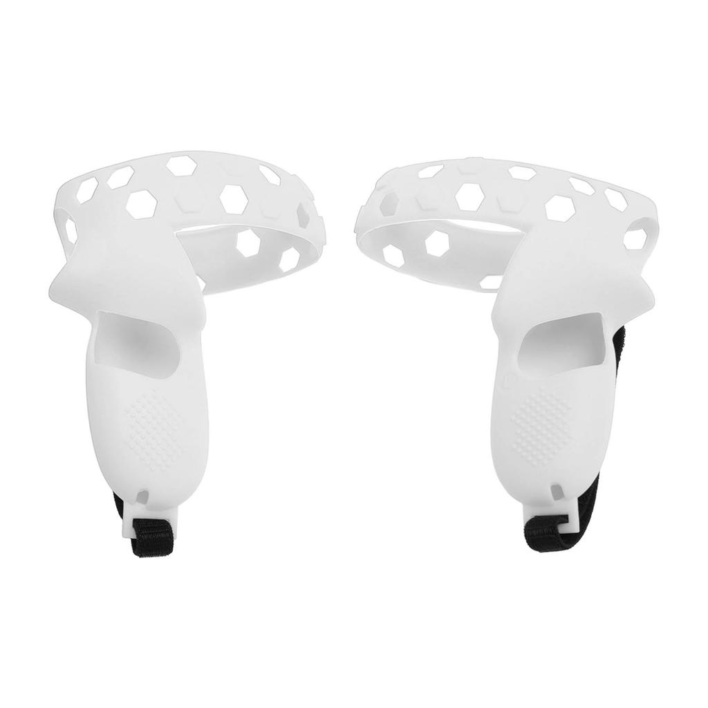 Силиконовый чехол-накладка для контроллера VR, защитный рукав для рукоятки, защита от падения, протектор рукоятки с ремешком на запястье для Quest 2