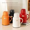 1L Retro Travel Thermosflask Thermos Water Coffee Bottle Glass Inner Container Coffee Cup Mug Teapot Heat Cold Preservation