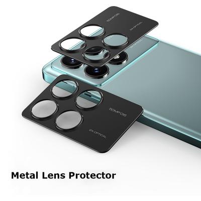 Для Xiaomi Redmi K70 K70E ультра роскошный круглый металлический объектив камеры стеклянный чехол с защитным кольцом от царапин