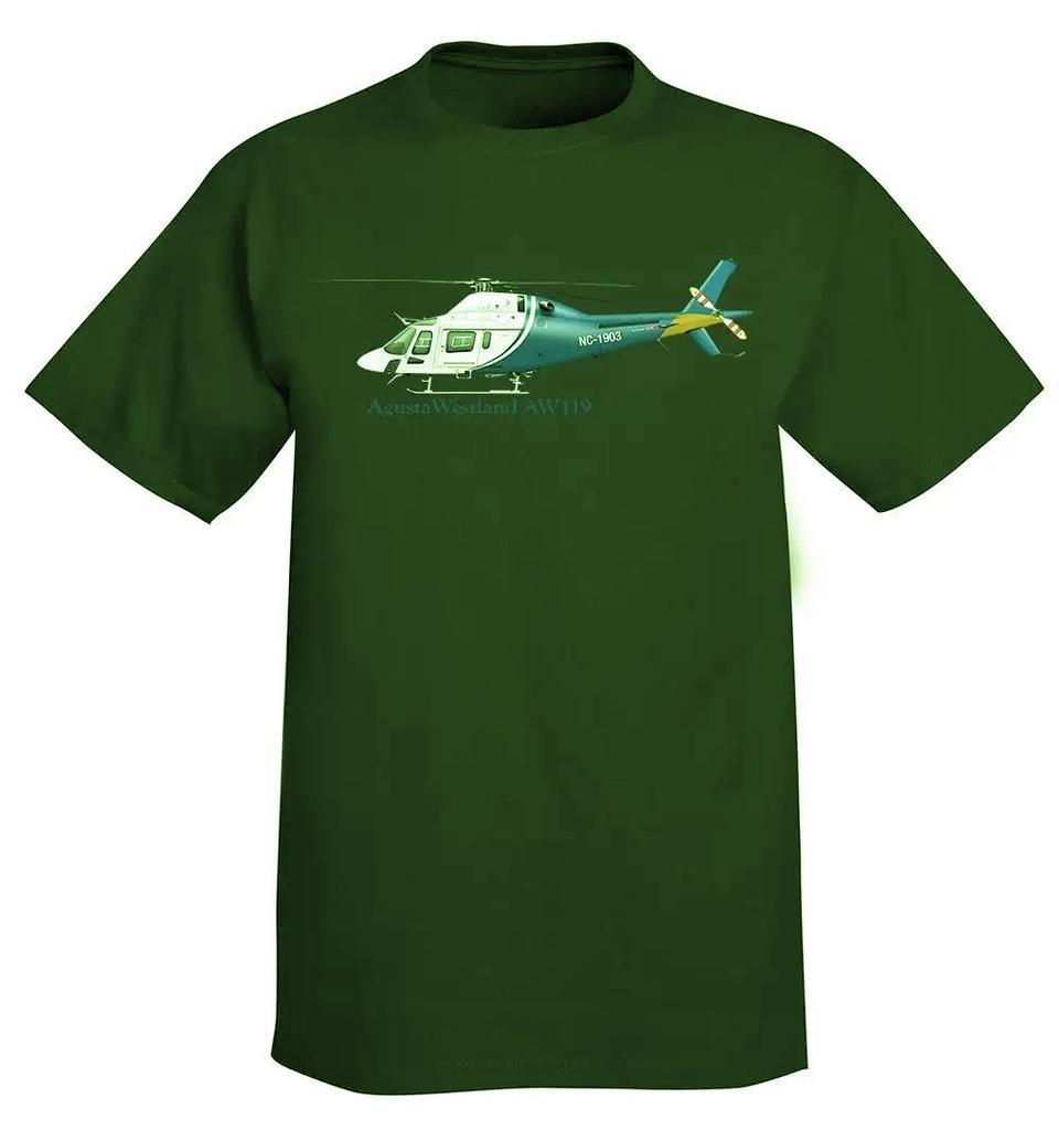 2023 New Summer Unisex Hot Sale Fashion Agustawestland Aw119 Koala Helicopter Tshirt Personalized With Your N T Shirt