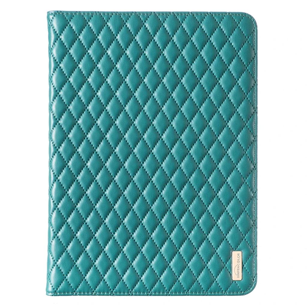 Кожаный чехол-кошелек для Ipad 10.2 9-го поколения Air1 2 9.7 Pro 11 2026 Подставка Слоты для карт Mini 3 4 5 6 Клетчатый полосатый чехол для планшета Funda