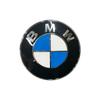 Genuine BMW Parts Import from 70mm Emblem Set for Z4 E89 E89 51147044207 (Direct Germany) (E85, E86, Front, Side)