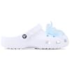 Crocs Классические клоги мягкий лед SDS макаронная цветовая гамма освежающие и удобные милые сказочные туфли с отверстиями для мужчин и женщин белые