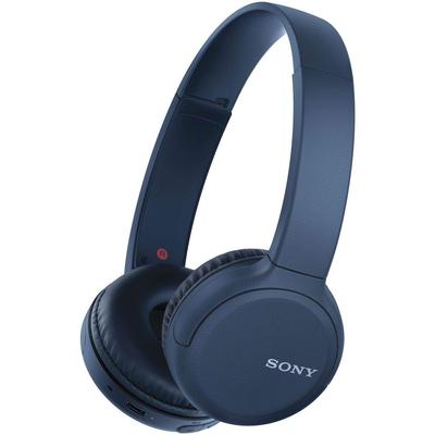 Sony Беспроводные наушники Bluetooth совместимы с AAC до 35 часов непрерывного воспроизведения модель 2019 года с микрофоном синий L WH-CH510 / / / / / WH-CH510