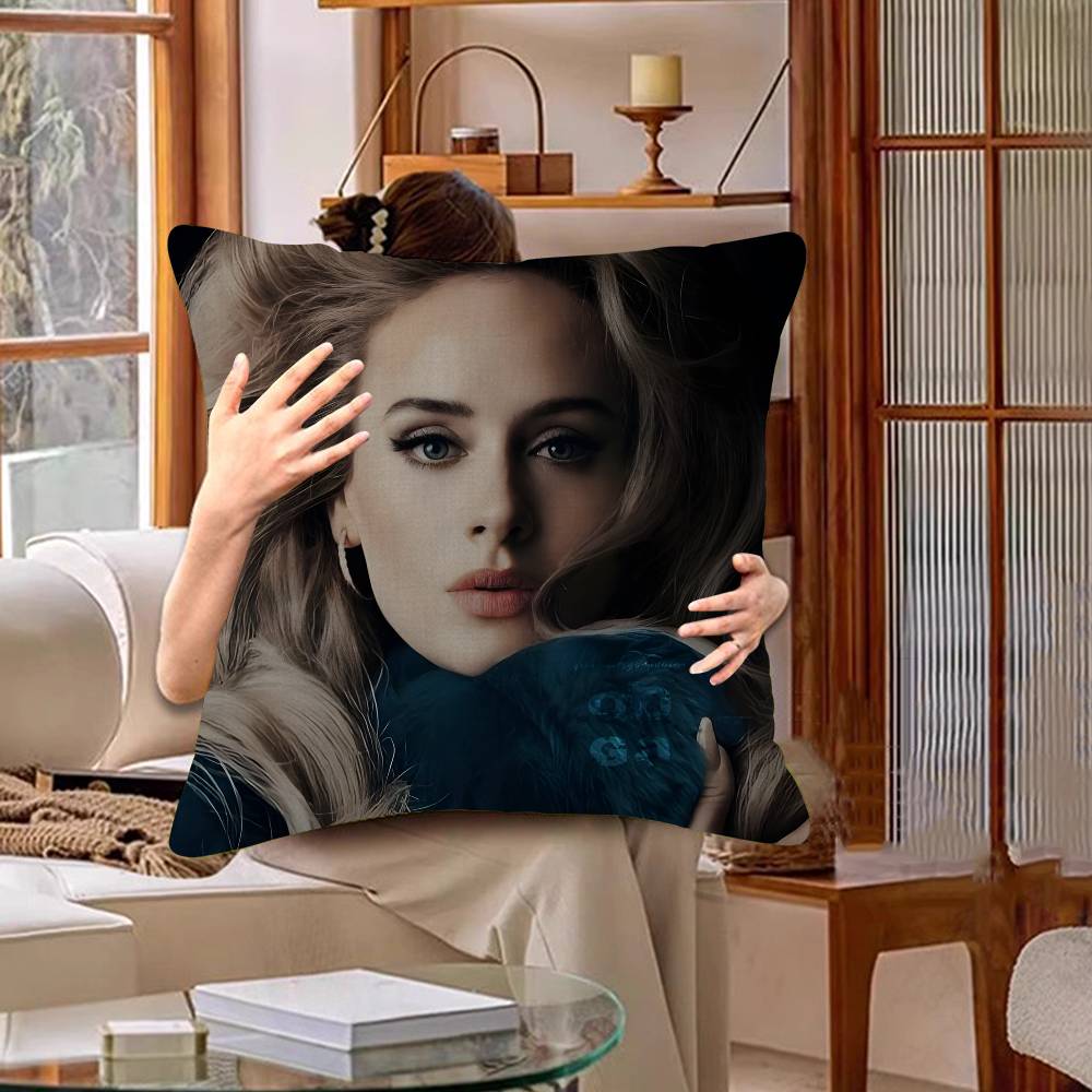 A-adele A-adkins Персонализированная наволочка-чехол для подушки Декор спальни, детской вечеринки Наволочка Подарок на день рождения для детей