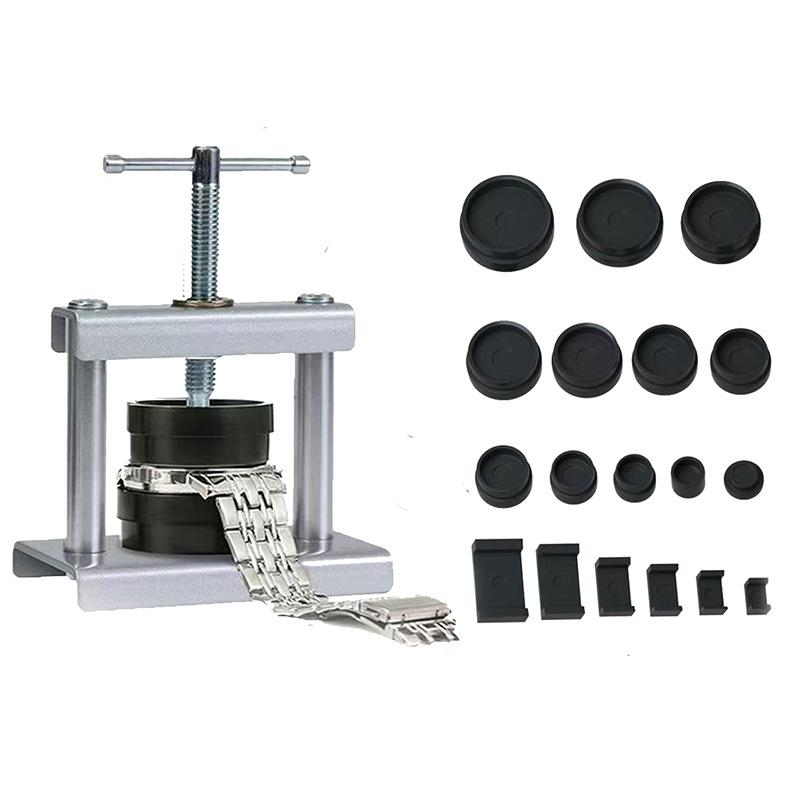 Watch Repair Tool Kit: Battery Replacement & Back Cover Press for Quartz & Mechanical Watches