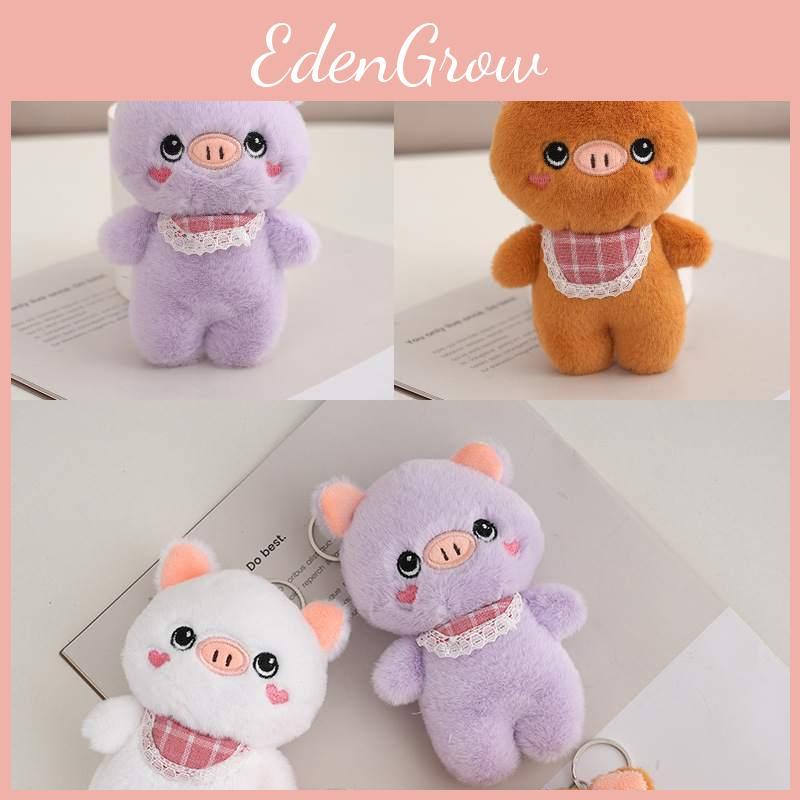 Delightful Pig Plush Keychain Pendant Piggy Stuffed Doll Wedding Souvenir Doll Gift