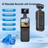 Ultra HD 4G Sports Pocket Camera with 180° Rotating Lens