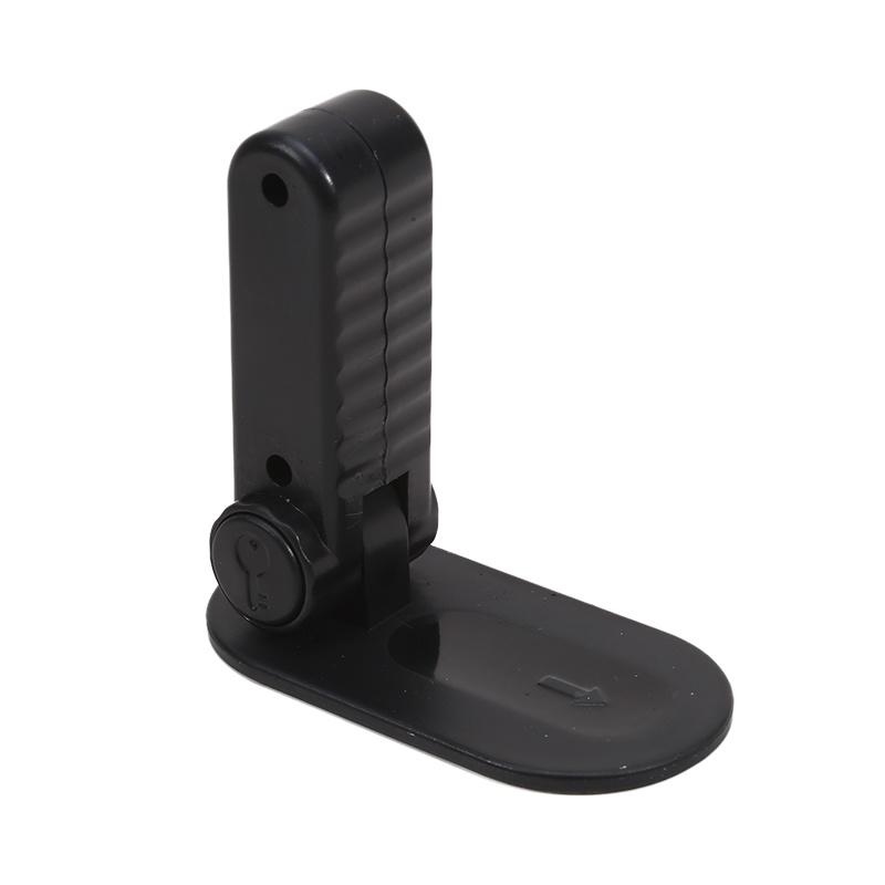 1 PC No Drill Door Lock Child Proof & Pet Proof Safety Lever Lock for Round Door Knobs Adjustable Anti-Pinch Guard Baby Safety Protection Lock