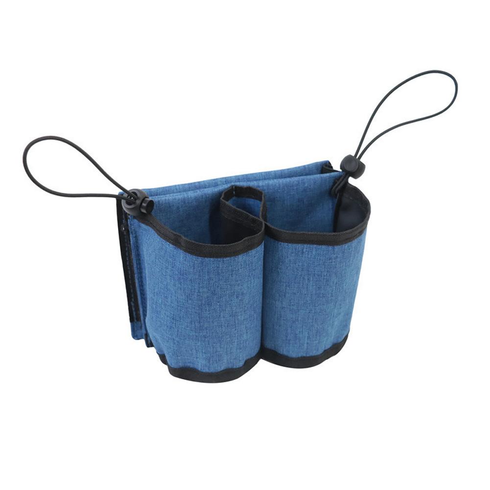 Luggage Armrest Water Cup Storage Bag Organizer Oxford Cloth Hanging Holder For Water Bottles Sundries