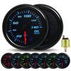 2'' 52 мм 7-цветный Датчик температуры масла Буст-бар PSI Датчик температуры воды Давление масла Соотношение воздух-топливо Обороты Тахометр для 12В Автомобильные датчики