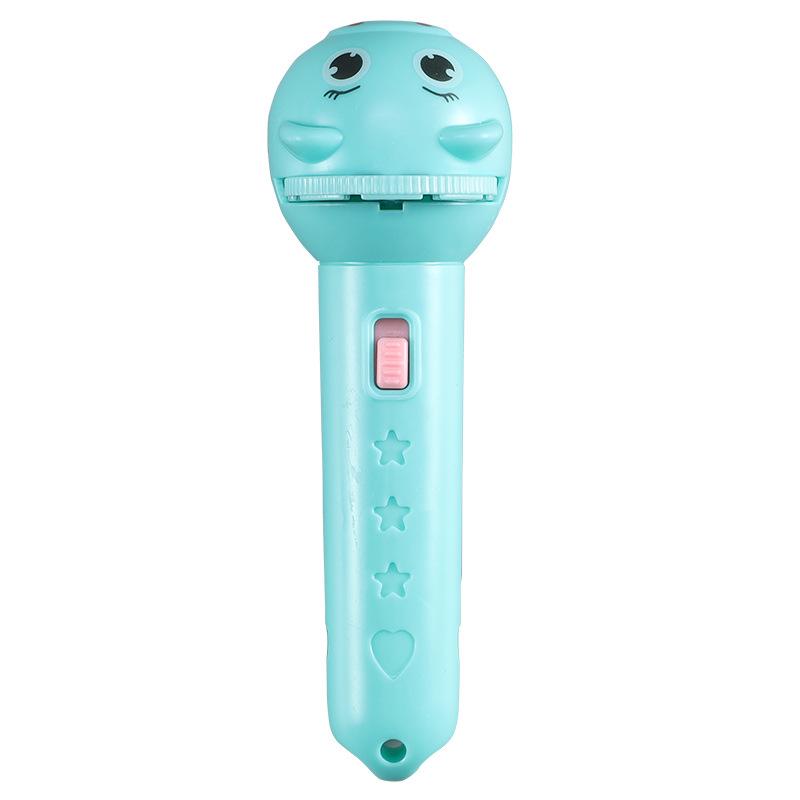 Фонарик-проектор для раннего развития детей - интерактивный ночник в подарок для мальчиков и девочек