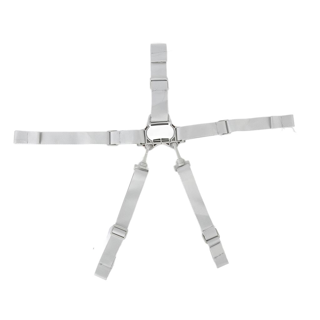 Ремни безопасности для высокого стульчика, регулируемые 5-точечные ремни безопасности для ребенка, ремень безопасности с пряжкой для коляски