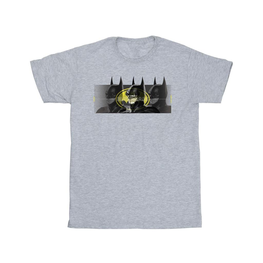 DC Comics Mens The Flash Batman Portraits T-Shirt
