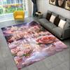 3D красивый волшебный замок мечты, живописный коврик, ковер для гостиной, спальни, дивана, коврик для кухни, декор, нескользящий напольный коврик