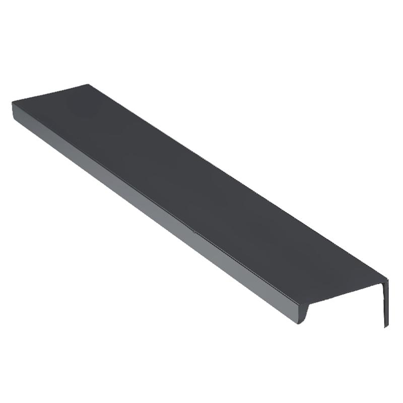 Ручки-скобы из алюминиевого сплава для шкафов, врезные, металлические, для ящиков шкафов, с саморезами 15 мм