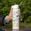 Мультяшная бутылка для воды без BPA, легкая, для кемпинга, походов, дома, идеальный подарок для родителей, пар, студентов