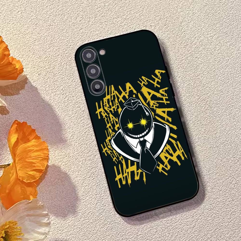 Чехол для телефона Аниме Класс Убийц C для Samsung Galaxy A73,A72,A71,A70,A53,A52,A51, Мягкий Силиконовый Черный Чехол