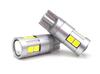 2 Pcs LED Bulb T10 W5W 12-24V CANBUS 500lm Off-Road