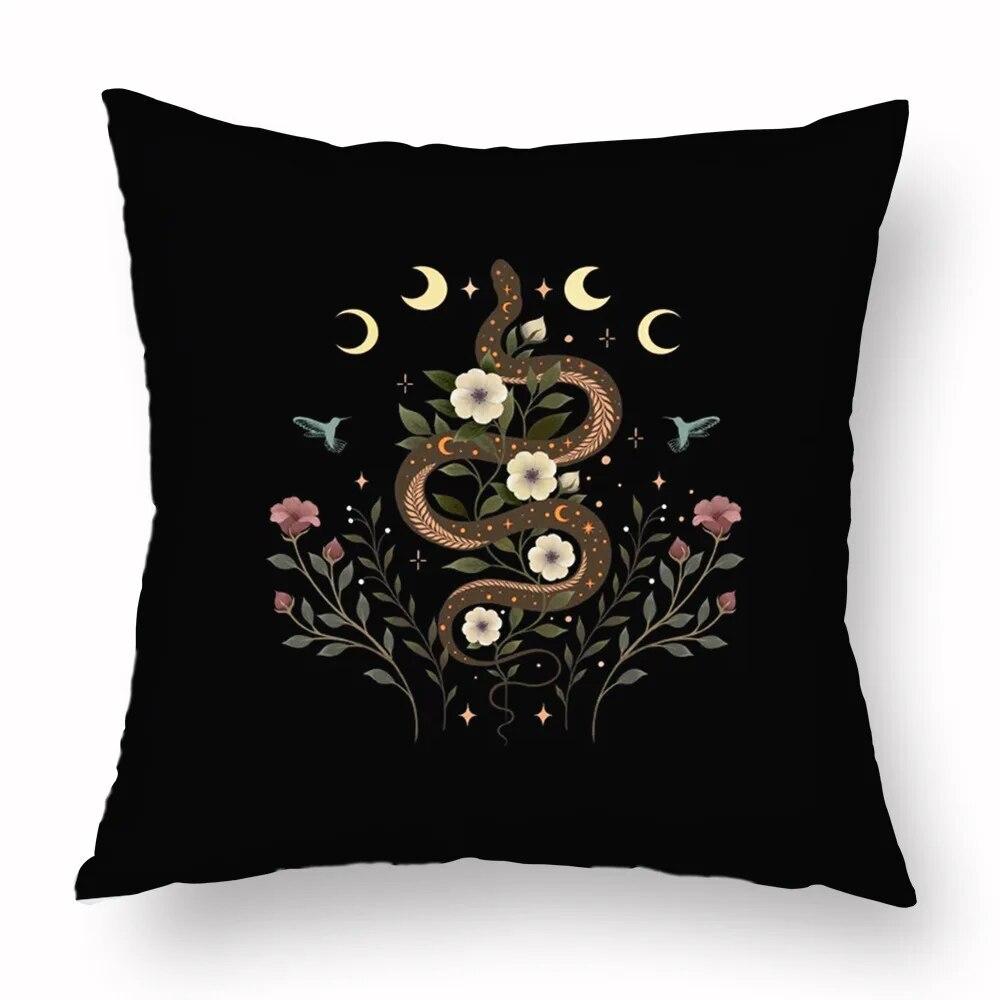 Magic Psychedelic Moon Print Pattern Sofa Cushion Cover Pillowcase Home Party Car Bedding