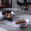 ABS Coffee Bean Storage Tray for Home and Cafe Use Coffee Powder Dish Dessert Shop Display Plate for Sample Presentation