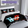 3pcs Custom Name Twenty One Pilots Bedding Set,Includes 1 Duvet Cover and 2 Pillowcases,All-season Bedroom Decor
