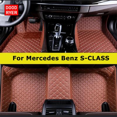 DOODRYER Custom Car Коврики для Mercedes Benz S-CLASS W221 W222 W223 Z223 V223 2005-2024 Авто Ковры Аксессуары для ног Coche
