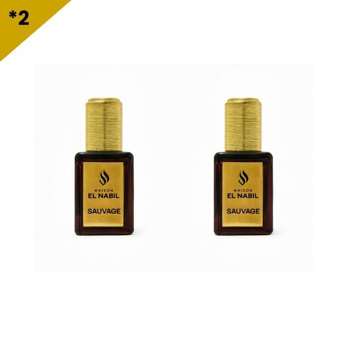 El Nabil Sauvage Parfum Concentré Sans Alcool 2*5ml