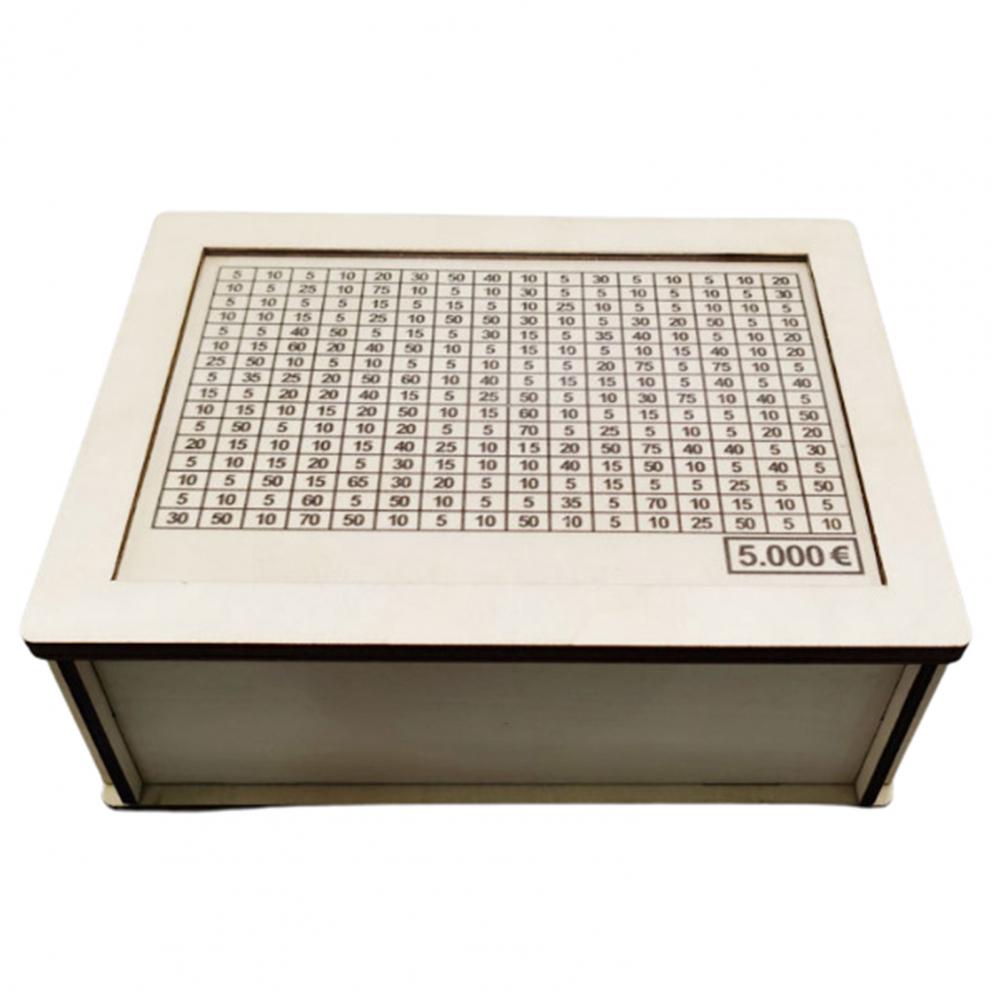 500/3000/10000 евро деревянная копилка со счетчиком копилка для монет контейнер для денег для детей и взрослых винтажная копилка