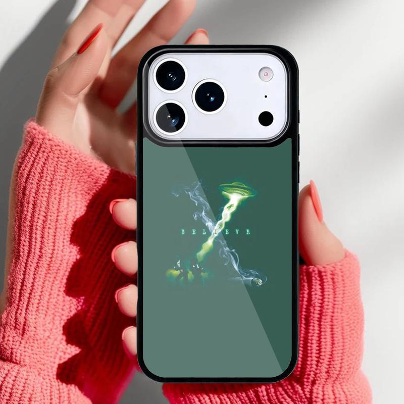The X Files TV Series Bumper Phone Case for iPhone 17 Air 16e 15 14 13 Pro Max Back Cover for 12 11 Pro Coque