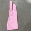 Anti-Scratch Black Blue Grey Pink Two Finger Glove Tablet Drawing Glove Art Supplies Painting Glove