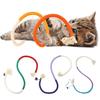 Cat Teething Chew Toys Gum Protection Boredom Relief Toys Interactive Bite-resistant Dental Cotton Rope Toys for Cats Indoor Interaction
